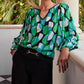 Joseph Ribkoff - Long Sleeve Patterned Blouse