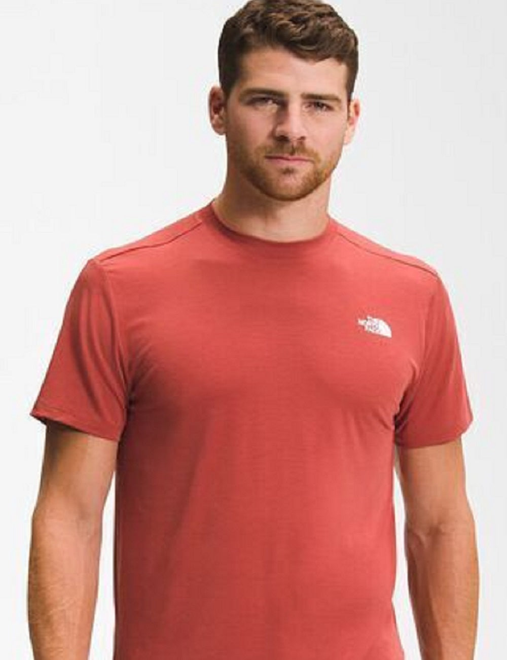 Camiseta masculina The North Face Wander manga curta vermelha tamanho grande
