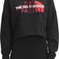 The North Face Moletom com capuz feminino Coordinates Logo, preto, tamanho X-G