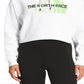 The North Face Moletom com capuz feminino Coordinates Logo, branco, tamanho X-S