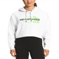 The North Face Moletom com capuz feminino Coordinates Logo, branco, tamanho X-S
