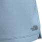 Shorts feminino The North Face com logo azul, tamanho XX-G