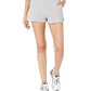 Shorts feminino The North Face Logo Algodão Cinza Tamanho Grande