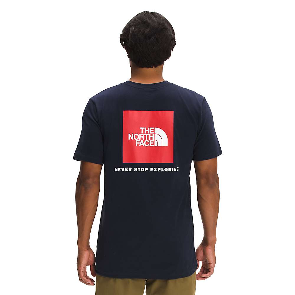 Camiseta Box Nse Masculina The North Face Azul Tamanho Médio