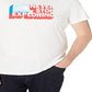 Camiseta masculina de manga curta The North Face Americana Tri Blend, branca, tamanho pequeno