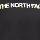 Camisa feminina The North Face Coordinates Crew preta, tamanho médio