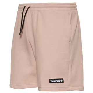 Timberland Masculino Woven Badge Sweatshort Rosa Tamanho XX-G