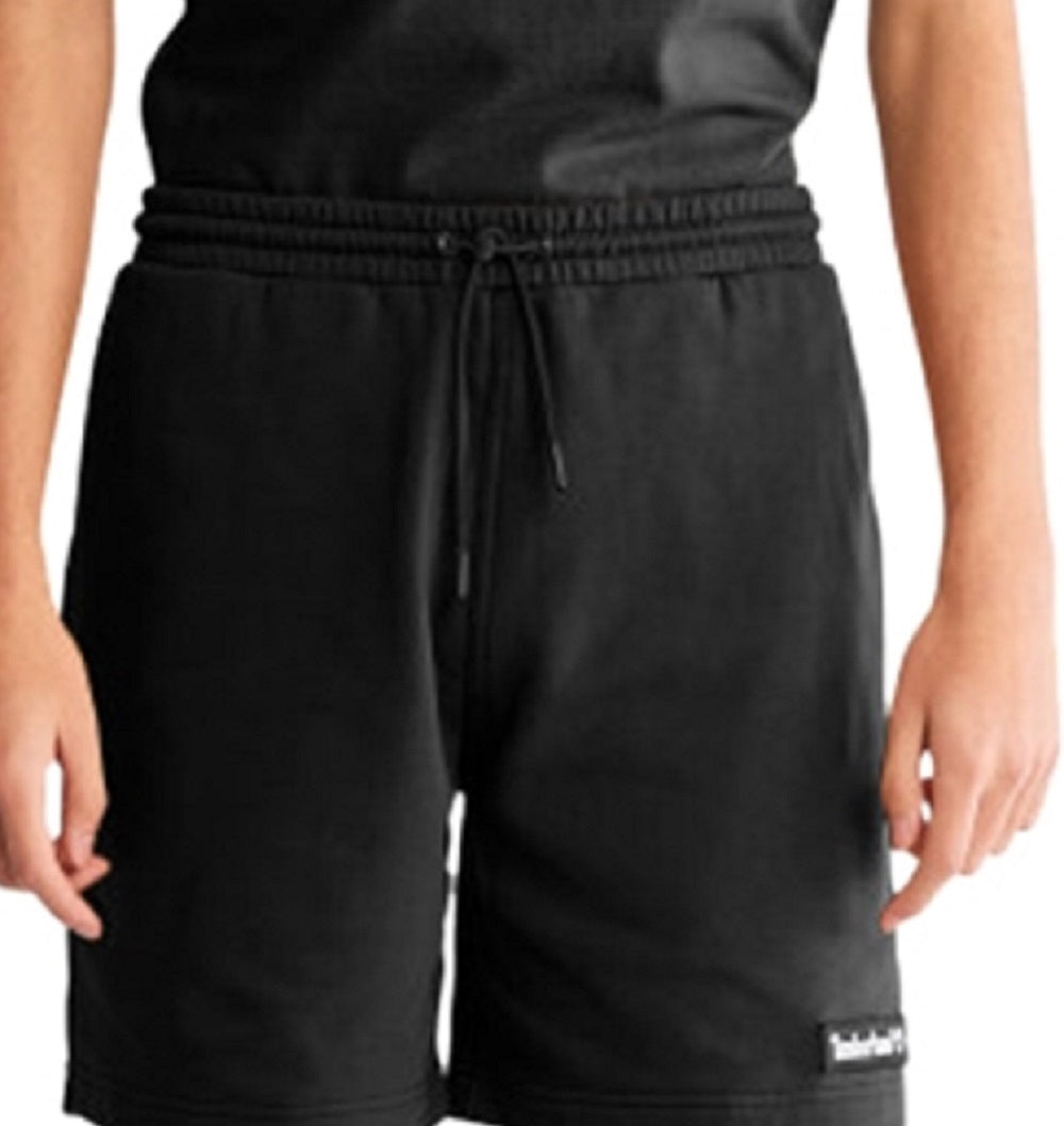 Timberland Masculino Woven Badge Sweatshort Preto Tamanho X-G