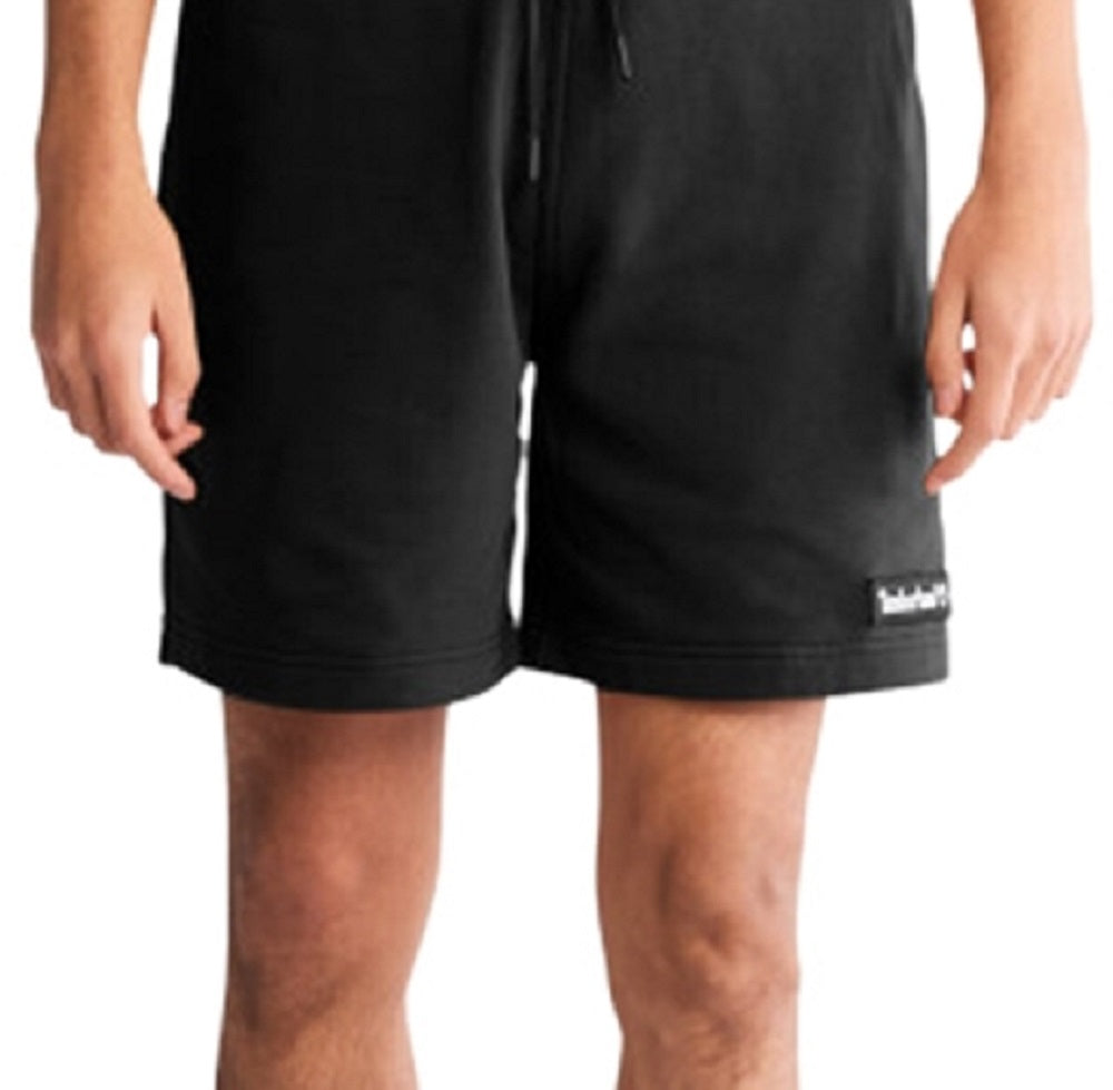 Timberland Masculino Woven Badge Sweatshort Preto Tamanho X-G