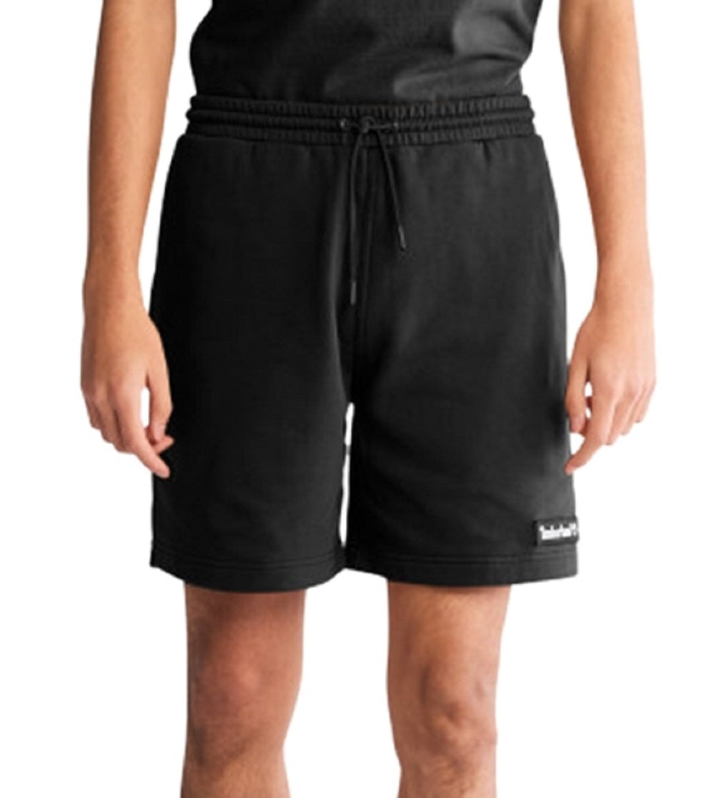 Timberland Masculino Woven Badge Sweatshort Preto Tamanho X-G