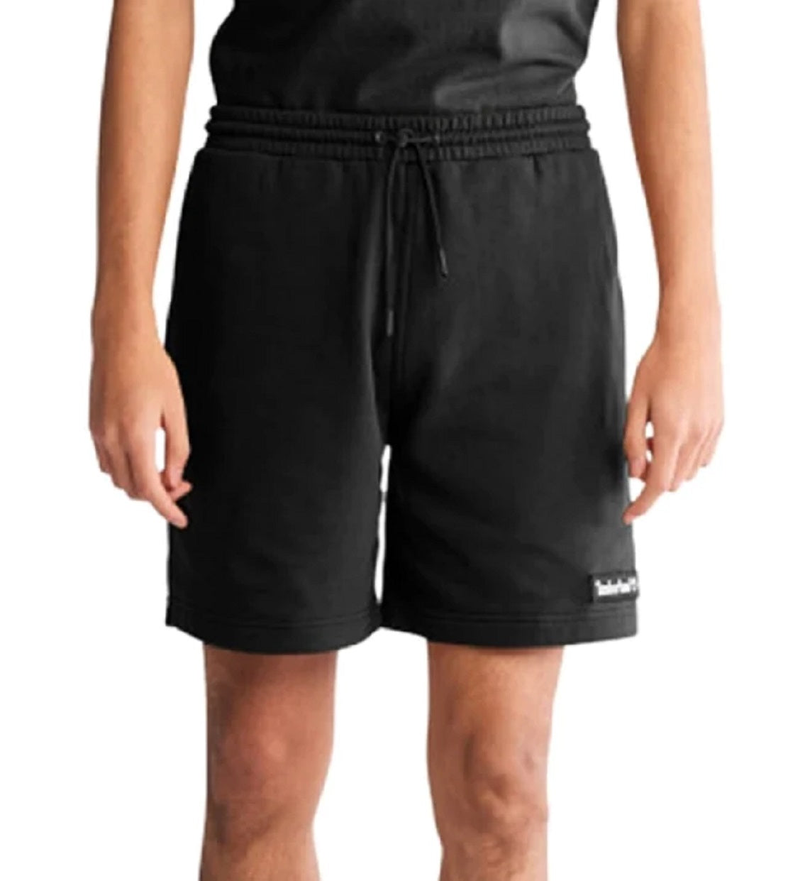 Timberland Masculino Woven Badge Sweatshort Preto Tamanho XX-G
