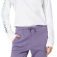 Camiseta feminina The North Face Hit Graphic de manga comprida, branca, tamanho médio