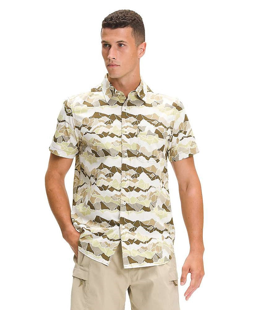 Camisa Masculina The North Face Baytrail Pattern Verde Tamanho X-Grande