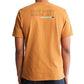 Camiseta gráfica de manga curta Timberland Outdoor Archive masculina, amarela, tamanho GG