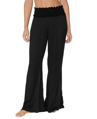 Calça de banho Raisins Junior's Beach Day Cover Up, tamanho grande, preto