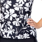 Island Escape feminino Cali Underwire Tankini Top Maiô Preto Tamanho 12