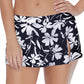 Maiô feminino Island Escape Lux Skirtini preto tamanho 14