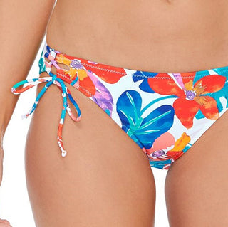 Biquíni Raisins Junior's Sweet Side Tie, maiô branco, tamanho extragrande