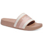 Sandália feminina Kate Spade New York Buttercup Slide, rosa, tamanho 10