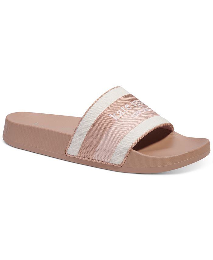 Sandália feminina Kate Spade New York Buttercup Slide, rosa, tamanho 10
