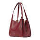 Bolsa de ombro feminina Kate Spade New York Knott em couro granulado, vermelha, tamanho regular