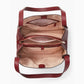 Bolsa de ombro feminina Kate Spade New York Knott em couro granulado, vermelha, tamanho regular
