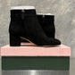 Kate Spade Bota Knott Feminina Preta Tamanho 9,5 B