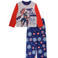 Conjunto de pijamas AME Little Boy's Avengers, 2 peças, azul, tamanho 4