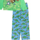 Conjunto de blusa e pijama Mandalorian Ame Big Boy, 2 peças, verde, tamanho 8