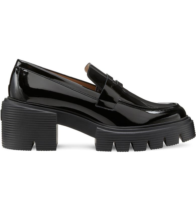 Stuart Weitzman Mocassim Soho Feminino Preto Tamanho 7,5 M