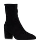 Stuart Weitzman Sleek 60 Sock Bootie Feminino Preto Tamanho 8 M