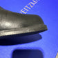 Botas de montaria femininas Stuart Weitzman, cano alto, com sola de lingueta, pretas, tamanho 9,5