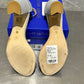 Sandálias de salto alto femininas Stuart Weitzman com detalhe de laço quase nude, cinza, tamanho 7 M