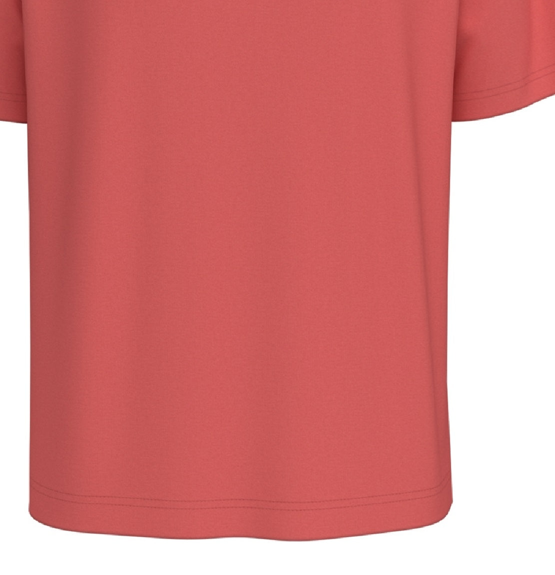 Camiseta Tommy Hilfiger Masculina Monograma Manga Curta Rosa Tamanho Médio