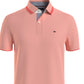 Camisa Tommy Hilfiger Masculina com Gola Pontiaguda e Ajuste Personalizado Laranja Tamanho X-G