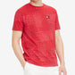 Camiseta Tommy Hilfiger All Over Road Trip Masculina Vermelha Tamanho Grande