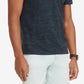 Tommy Hilfiger Polo Masculino com Estampa Personalizada e Tingido no Espaço Azul Tamanho XXX-G