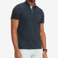 Tommy Hilfiger Polo Masculino com Estampa Personalizada e Tingido no Espaço Azul Tamanho XXX-G