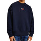 Tommy Jeans Masculino Tommy Badge Crewneck Sweatshirt Azul Tamanho XX-G