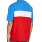 Camiseta Tommy Jeans Masculina Archive Stripe Boxy Fit Vermelha Tamanho X-G