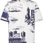 Camisa Tommy Hilfiger Masculina Toile De Jouv Nyc Custom Fit Branca Tamanho P