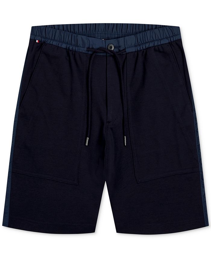Tommy Hilfiger Harlem Mixed Media Utility Short Masculino Azul Tamanho 40