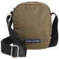 Bolsa Tommy Hilfiger Alexander Mini Zip Close Reporter Masculina Verde Tamanho Regular