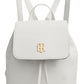 Mochila Tommy Hilfiger Luisa Mini Embossed Feminina Branca Tamanho Regular