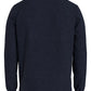 Suéter Tommy Hilfiger Masculino com Listras e Gola V Cricket Azul Tamanho Grande