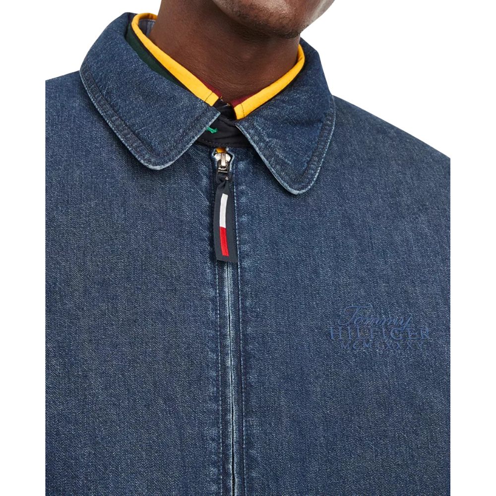 Jaqueta jeans masculina Tommy Hilfiger Filled Denim Ivy tamanho M