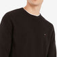 Suéter Tommy Hilfiger Signature Solid Masculino com Gola Redonda Preto Tamanho Médio