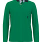Polo Tommy Hilfiger Essential Logo Manga Longa Masculino Verde Tamanho X-G