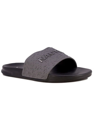 Chinelo Nautica Masculino para Chuva e Água, Cinza, Tamanho 7M