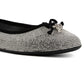 Juicy Couture Sapatilhas Femininas Farrah Embelezadas Pretas Tamanho 9,5M